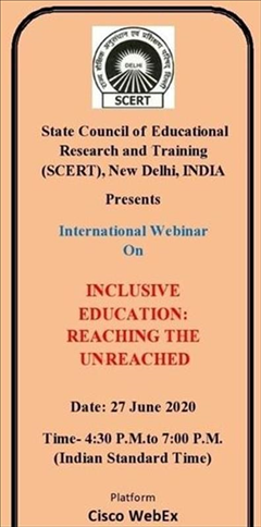 International Webinar on Inclusive Education