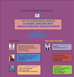 One day International Webinar on Voices in Literature